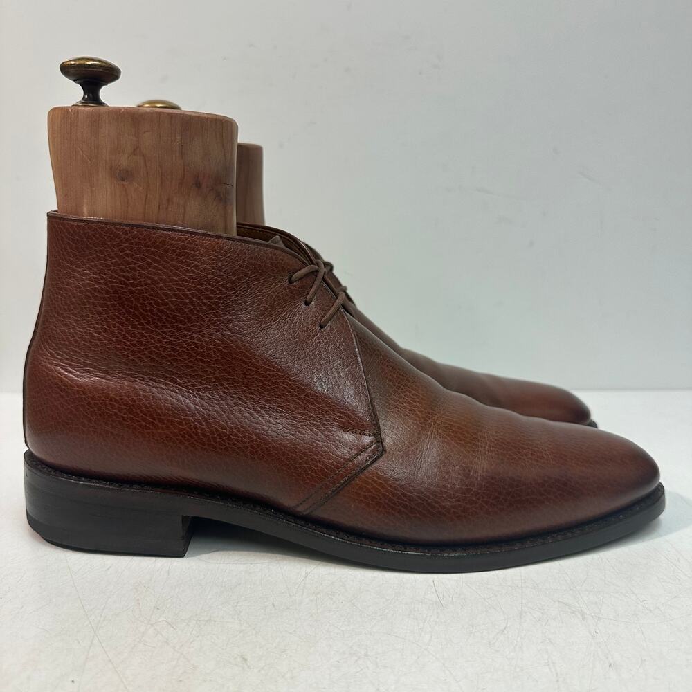 FULLY RESOLED Crockett & Jones x Brooks Brothers Chukka Boot Bench Made US 9 D